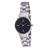 Calvin Klein Simplicity Diamonds Black Dial Silver Steel Strap Watch for Women - K4323102 Buy Now By Calvin Klein
