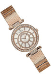 Guess Muse Quartz Silver Dial Rose Gold Steel Strap Watch For Women - W1008L3 Buy Now By Guess