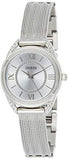 Guess Whisper Silver Dial Silver Mesh Bracelet Watch for Women - W1084L1 Buy Now By Guess