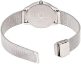 Calvin Klein Minimal Black Dial Silver Mesh Bracelet Watch for Men - K3M51151 Buy Now By Calvin Klein