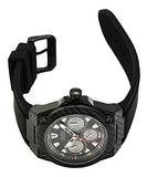 Guess Legacy Black Dial Black Rubber Strap Watch For Men - W1048G2 Buy Now By Guess