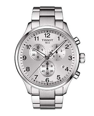 Tissot Chrono XL Classic Silver Dial Silver Steel Strap Watch For Men - T116.617.11.037.00 Buy Now By Tissot