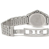 Gucci G Timeless Diamonds Mother of Pearl Black Dial Silver Mesh Bracelet Watch For Women - YA126507 Buy Now By Gucci