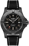 Breitling Avenger Automatic 45 Seawolf Night Mission Black Dial Black Nylon Strap Watch for Men - V17319101B1X1 Buy Now By Breitling