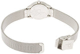 Calvin Klein Minimal Grey Dial Silver Mesh Bracelet Watch for Women - K3M2312X Buy Now By Calvin Klein