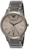 Emporio Armani Renato Quartz Grey Dial Grey Steel Strap Watch For Men - AR11120 Buy Now By Emporio Armani