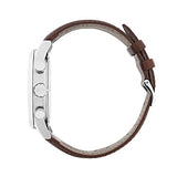 Hugo Boss Navigator White Dial Brown Leather Strap Watch for Men - 1513495 Buy Now By Hugo Boss