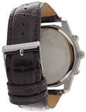 Guess Exec Chronograph White Dial Brown Leather Strap Watch For Men - W0076G2 Buy Now By Guess