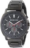 Michael Kors Sullivan Chronograph Black Dial Grey Steel Strap Watch For Men - MK8970 Buy Now By Michael Kors