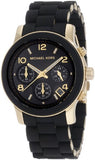 Michael Kors Runway Black Dial Black Silicone Strap Watch for Women - MK5191 Buy Now By Michael Kors