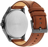 Armani Exchange Hampton Chronograph Grey Dial Brown Leather Strap Watch For Men - AX2414 Buy Now By Armani Exchange