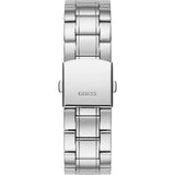 Guess Hendrix Silver Dial Silver Steel Strap Watch for Men - GW0066G1 Buy Now By Guess