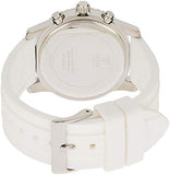 Guess Zena Analog White Dial White Rubber Strap Watch For Women - W1094L1 Buy Now By Guess