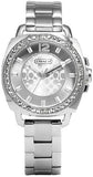 Coach Mini Boyfriend Diamonds Silver Dial Silver Steel Strap Watch for Women - 14501699 Buy Now By Coach