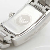 Emporio Armani White Dial Silver Stainless Steel Watch For Women - AR0146 Buy Now By Emporio Armani