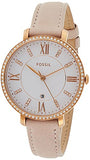 Fossil Jacqueline White Dial Pink Leather Strap Watch for Women - ES4303 Buy Now By Fossil