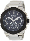Hugo Boss Supernova Chronograph Black Dial Silver Steel Strap Watch for Men - 1513359 Buy Now By Hugo Boss