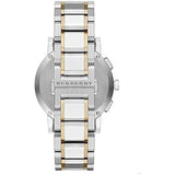 Burberry The City White Dial Two Tone Steel Strap Watch for Men - BU9751 Buy Now By Burberry