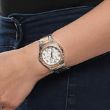 Guess Siren White Dial Two Tone Steel Strap Watch for Women - W0442L4 Buy Now By Guess