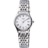 Longines Lyre White Dial Silver Stainless Steel Watch for Women - L4.259.4.11.6 Buy Now By Longines