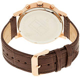 Tommy Hilfiger Evan White Dial Brown Leather Strap Watch for Men - 1710394 Buy Now By Tommy Hilfiger