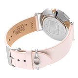 Coach Perry White Dial Pink Leather Strap Watch for Women - 14503118 Buy Now By Coach
