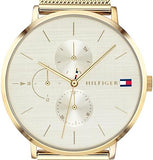 Tommy Hilfiger Jenna Quartz White Dial Gold Mesh Bracelet Watch For Women - 1781943 Buy Now By Tommy Hilfiger