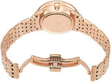 Swarovski Crystalline Chic Analog Black Dial Rose Gold Steel Strap Watch for Women - 5544587 Buy Now By Swarovski
