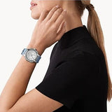 Michael Kors Sidney Chambray Multifunction Blue Dial Blue Silicone Strap Watch For Women - MK7220 Buy Now By Michael Kors