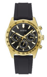 Guess Sport Multifunctional Black Dial Black Rubber Strap Watch for Men - GW0332G2 Buy Now By Guess