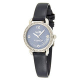 Coach Delancey Navy Blue Dial Blue Leather Strap Watch for Women - 14502668 Buy Now By Coach
