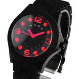 Marc Jacobs Pelly Black Dial Black Silicone Strap Watch for Women - MBM2530 Buy Now By Marc Jacobs