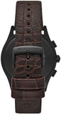 Emporio Armani Paolo Chronograph Black Dial Brown Leather Strap Watch For Men - AR11549 Buy Now By Emporio Armani