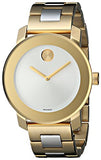 Movado Bold Silver Dial Two Tone Steel Strap Watch for Women - 3600129 Buy Now By Movado