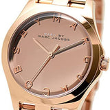 Marc Jacobs Henry Rose Gold Dial Rose Gold Steel Strap Watch for Women - MBM3212 Buy Now By Marc Jacobs