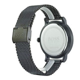 Hugo Boss Oxygen Black Dial Black Mesh Bracelet Watch for Men - 1513636 Buy Now By Hugo Boss