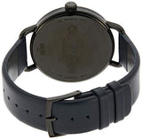 Calvin Klein Even Blue Dial Blue Leather Strap Watch for Men - K7B214VN Buy Now By Calvin Klein