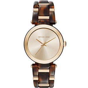Michael Kors Delray Gold Dial Two Tone Steel Strap Watch for Women - MK4314 Buy Now By Michael Kors