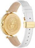 Versace Palazzo Empire White Dial White Leather Strap Watch for Women - VCO040017 Buy Now By Versace