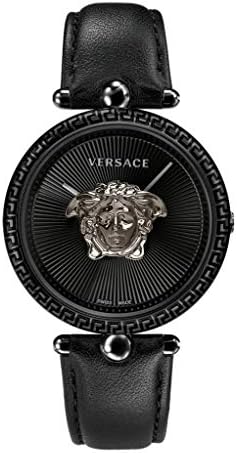 Versace Palazzo Empire Black Dial Black Leather Strap Watch for Women - VCO050017 Buy Now By Versace