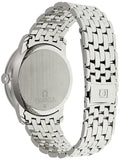 Omega De Ville Prestige Co-Axial Silver Dial Silver Steel Strap Watch for Men - 424.10.40.20.02.003
