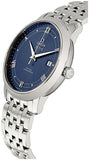 Omega De Ville Prestige Co-Axial Blue Dial Silver Steel Strap Watch for Men - 424.10.40.20.03.002 Buy Now By Omega