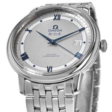 Omega De Ville Prestige Co-Axial Rhodium Silver Dial Silver Steel Strap Watch for Men - 424.10.40.20.02.001 Buy Now By Omega
