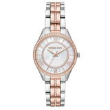 Michael Kors Lauryn Mother of Pearl Dial Two Tone Steel Strap Watch For Women - MK3979 Buy Now By Michael Kors