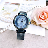 Guess Soho Diamonds Blue Dial Blue Mesh Bracelet Watch For Women - W0638L3 Buy Now By Guess