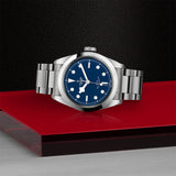Tudor Black Bay Automatic Blue Dial Silver Steel Strap Watch for Men - M79540-0004 Buy Now By Tudor
