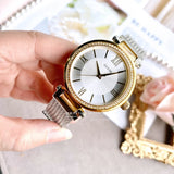 Guess Soho Diamonds Silver Dial Silver Mesh Bracelet Watch for Women - W0638L7 Buy Now By Guess