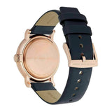 Marc Jacobs Baker Navy Blue Dial Navy Blue Leather Strap Watch for Women - MBM1329 Buy Now By Marc Jacobs