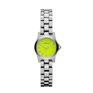 Marc Jacobs Henry Yellow Dial Silver Steel Strap Watch for Women - MBM3201 Buy Now By Marc Jacobs