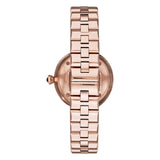 Emporio Armani Arianna Black Dial Rose Gold Stainless Steel Watch For Women - AR11197 Buy Now By Emporio Armani